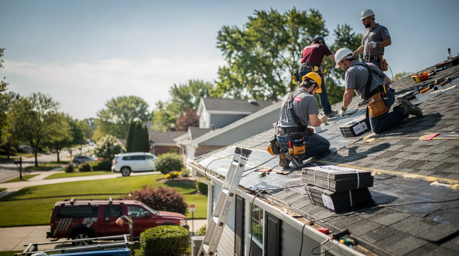 Roof Repair in Johnston City, IL around you
